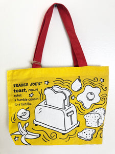 【Trader Joe's / トレーダージョーズ】Breakfast Tote Bag / ブレックファーストトートバッグ