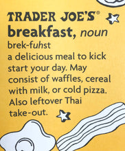 画像をギャラリービューアに読み込む, 【Trader Joe&#39;s / トレーダージョーズ】Breakfast Tote Bag / ブレックファーストトートバッグ
