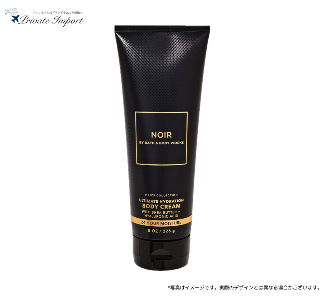 【Bath and Body Works / バスアンドボディワークス】【Men’s】Ultimate Hydration Body Cream -  Noir / ボディークリーム - ノワール