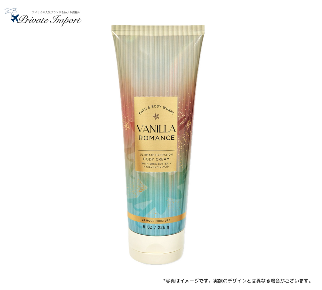 【Bath and Body Works / バスアンドボディワークス】 Body Cream - Vanilla Romance　/ ボディークリーム - バニラロマンス