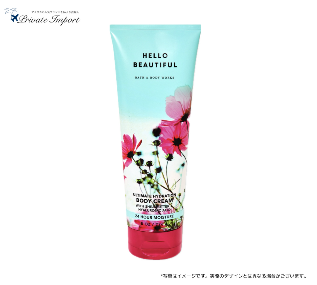 【Bath and Body Works / バスアンドボディワークス】 Body Cream - HELLO BEAUTIFUL / ボディークリーム - ハロービューティフル